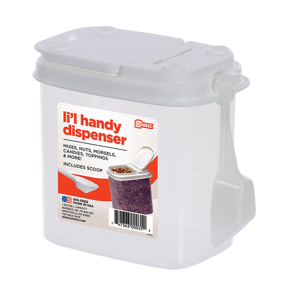 Lid for 035 - 1 Qt Lil' Handy Dispenser w/Scoop